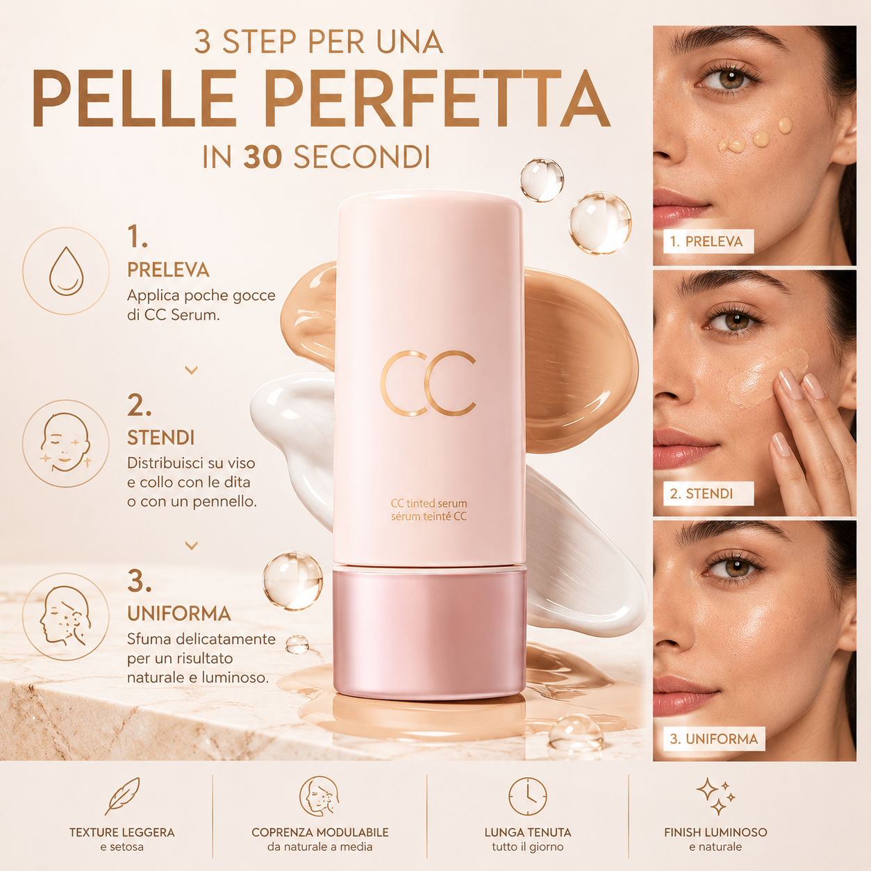 Siero Colorato Uniformante