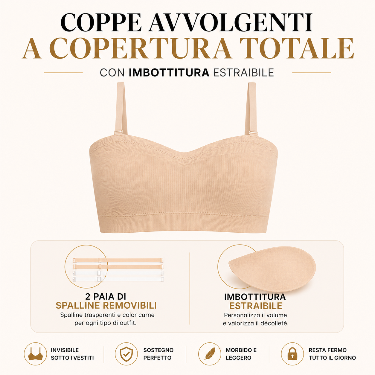 Reggiseno Strapless Premium 6 in 1